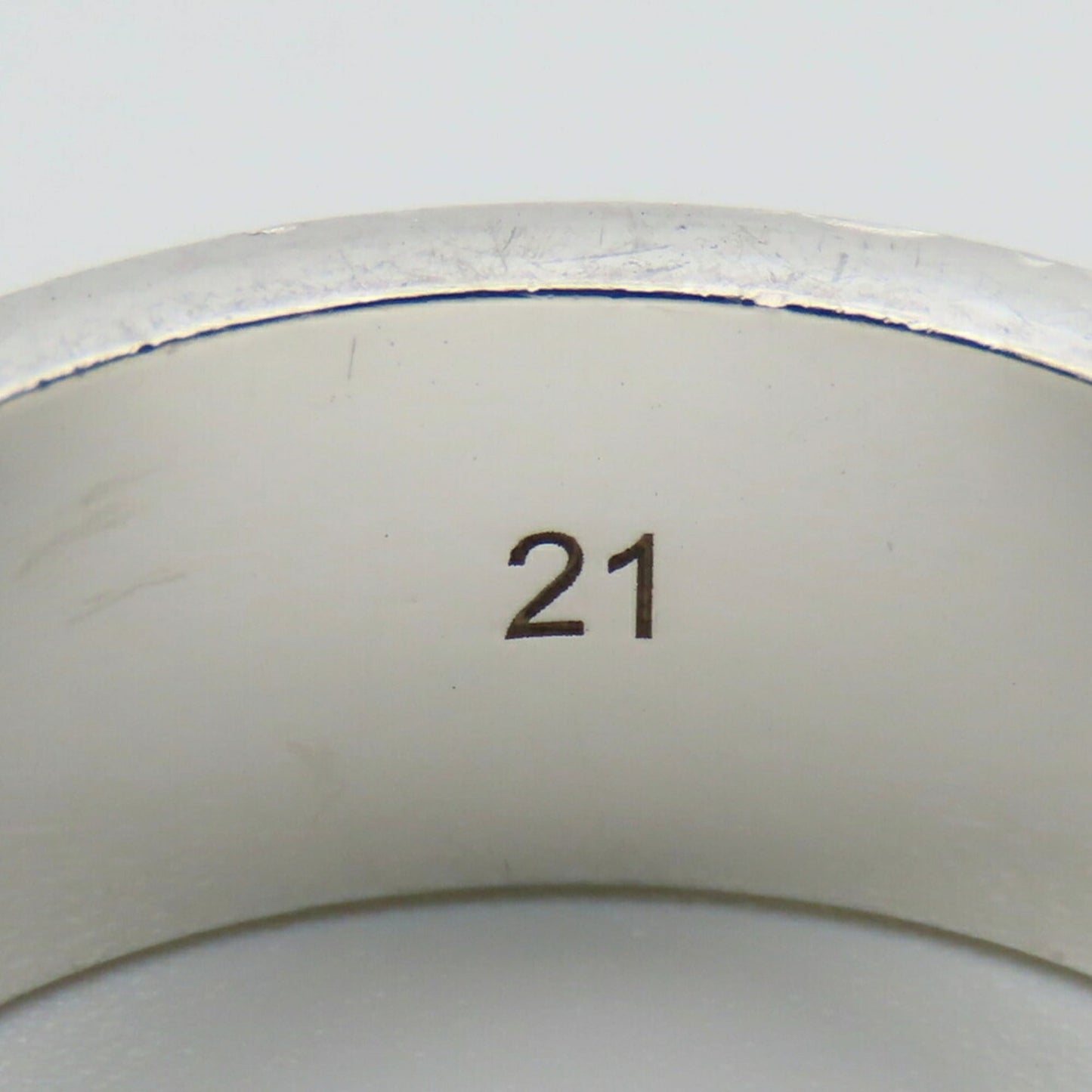 Gucci Ring, Size 21, Sterling Silver, Approx. 10.2g, Men's, GUCCI