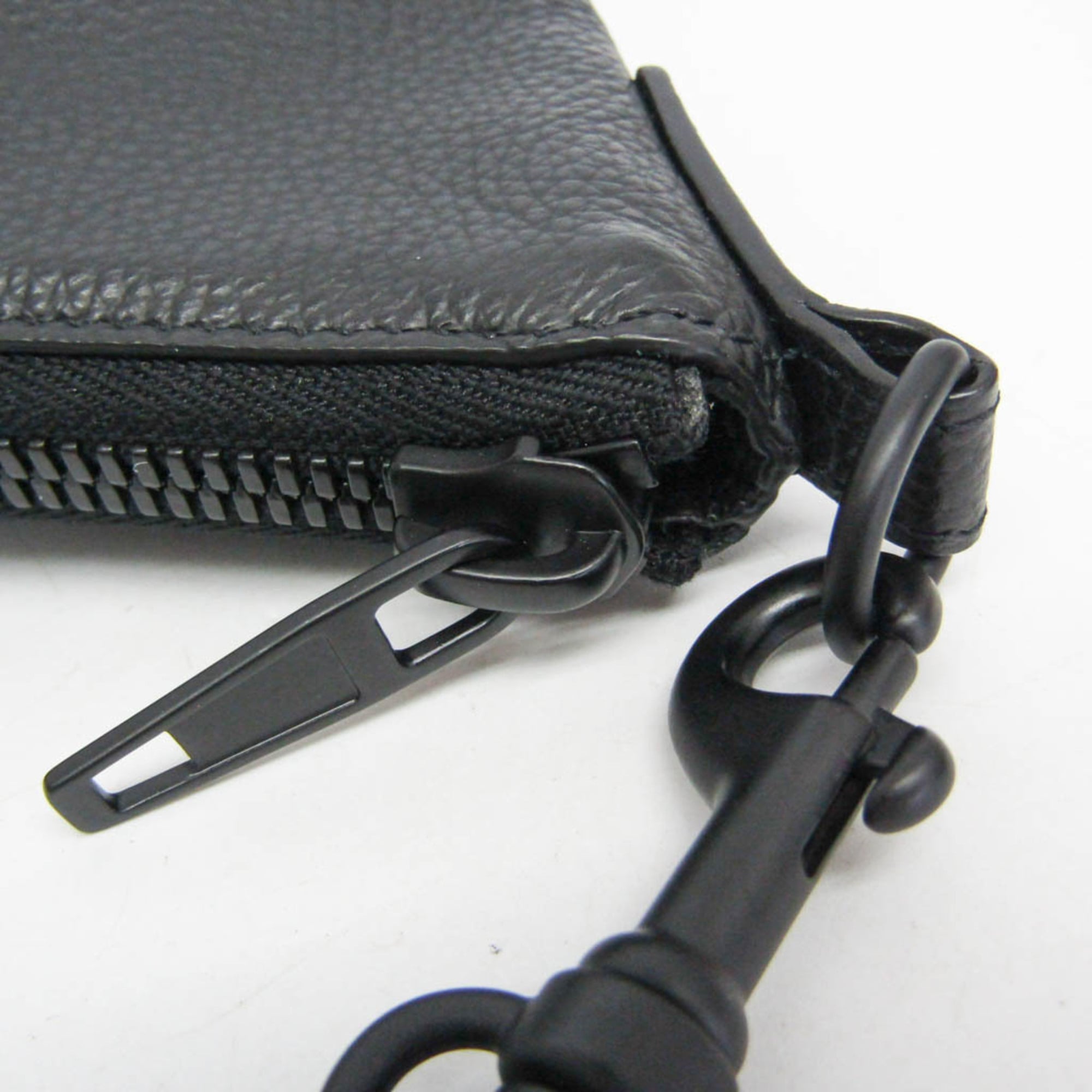 Balenciaga Hourglass 644723 Women,Men Leather Clutch Bag,Pouch Black — Like New