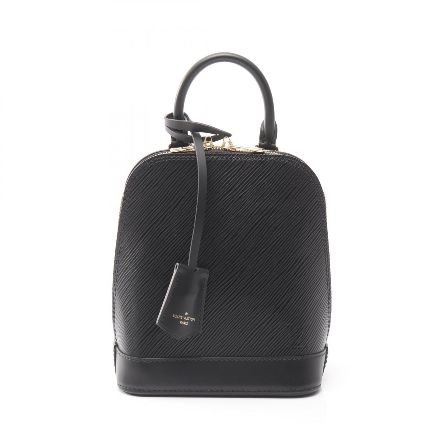 Louis Vuitton Alma Backpack, Epi Leather, Black, M25103, Women's