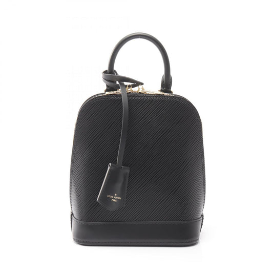 Louis Vuitton Alma Backpack, Epi Leather, Black, M25103, Women's