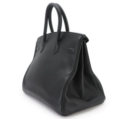 Hermes Birkin 35 Togo Black Handbag with X Stamp and Gold Hardware — Like New
