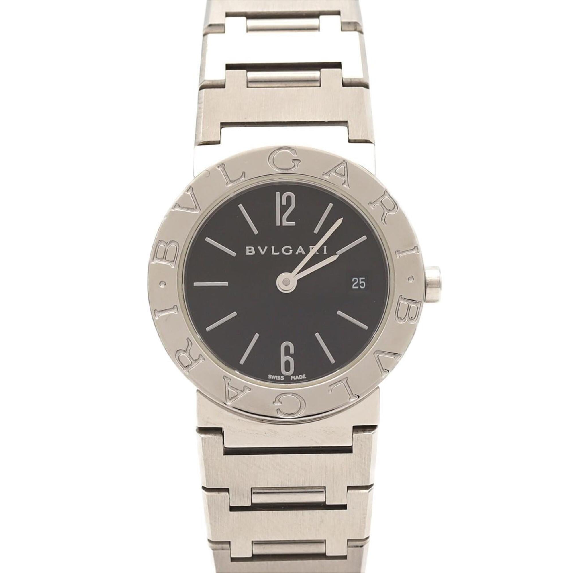 Bulgari BB26SS BB26SSD SS Quartz Watch — Good