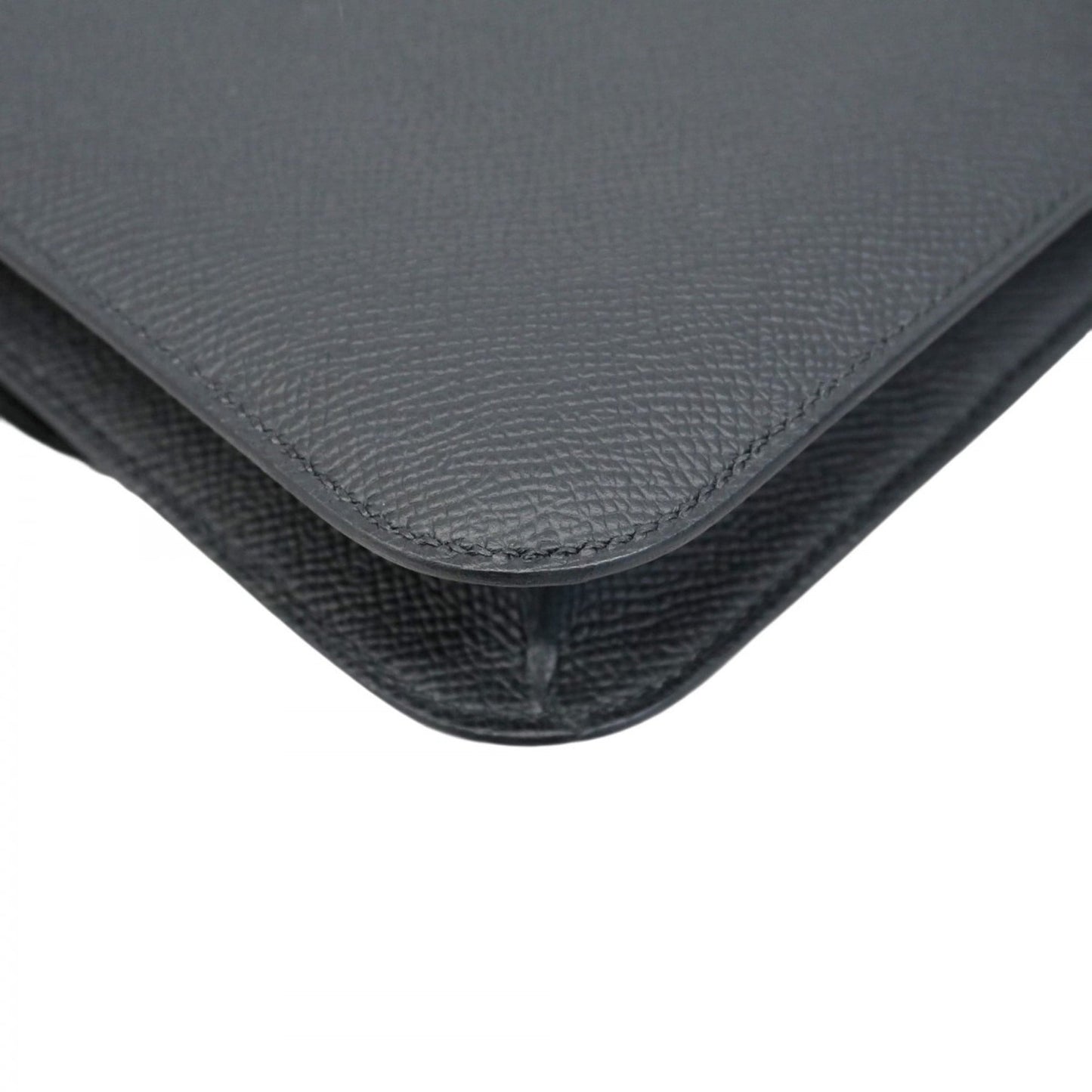 Hermes Hermès Constance Elan Shoulder Bag, Epsom Leather, Black, Double Stamp, Women's