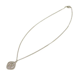 Chanel necklace, Coco Mark crystal rope circle lifesaver round rhinestone B19C CC mark clear AB0515 women's — Like New
