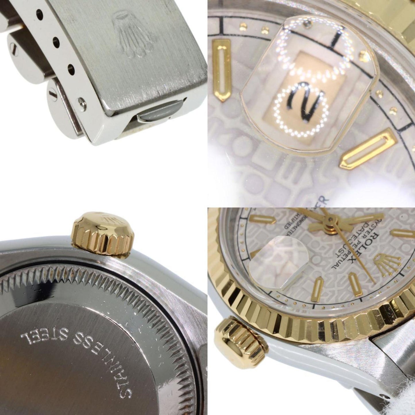 Rolex 69173 Datejust Watch Stainless Steel SSxK18YG Ladies ROLEX