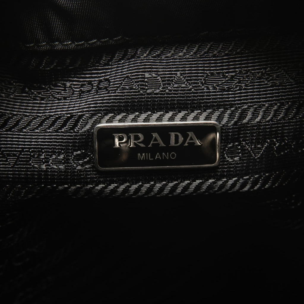 Prada Re-Nylon Pouch Handbag in Black