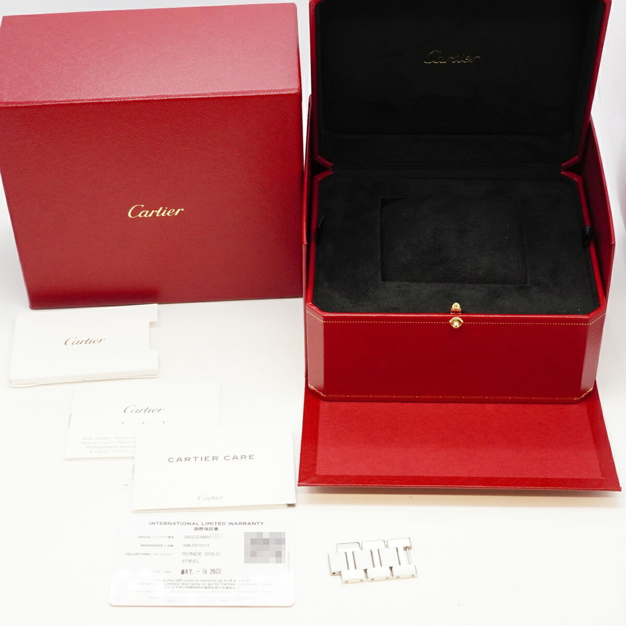 Cartier Ronde Solo XL W6701011 Silver Dial Men's Watch — Good