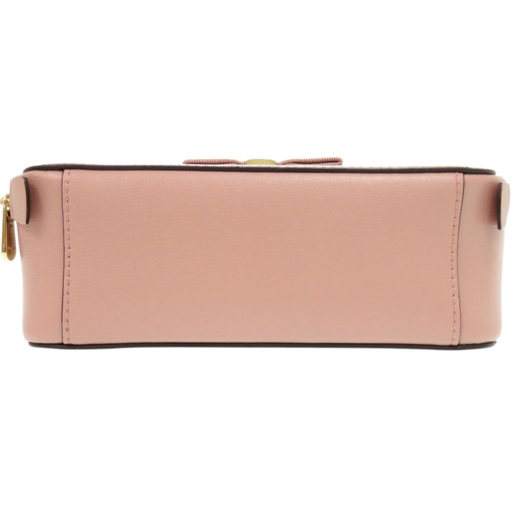 Excellent condition Salvatore Ferragamo 2-way Vara Ribbon leather pink shoulder bag 0588