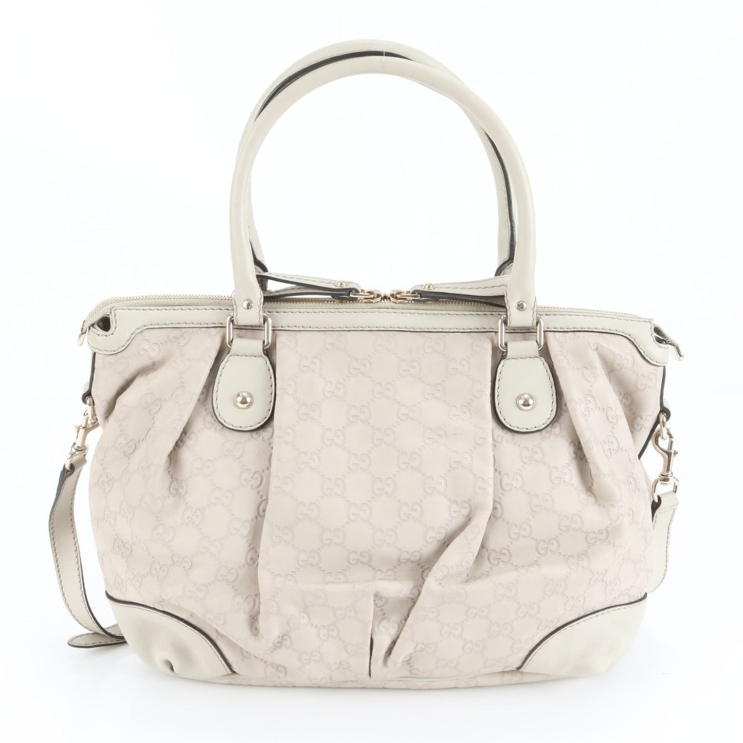 Gucci Guccissima Sukey 285730 Leather 2-Way Shoulder Bag for Women