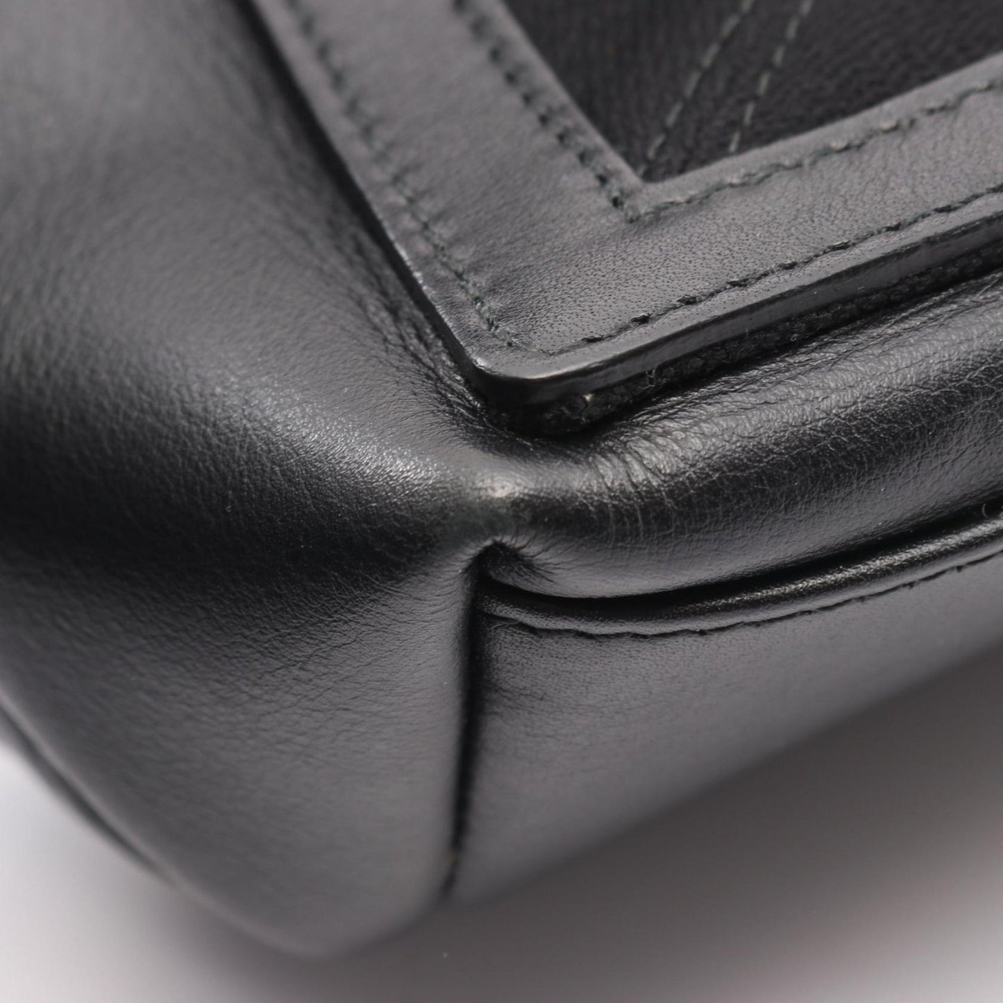 Balenciaga Navy Cabas S Tote Bag, Leather, Women's, Black, 339933