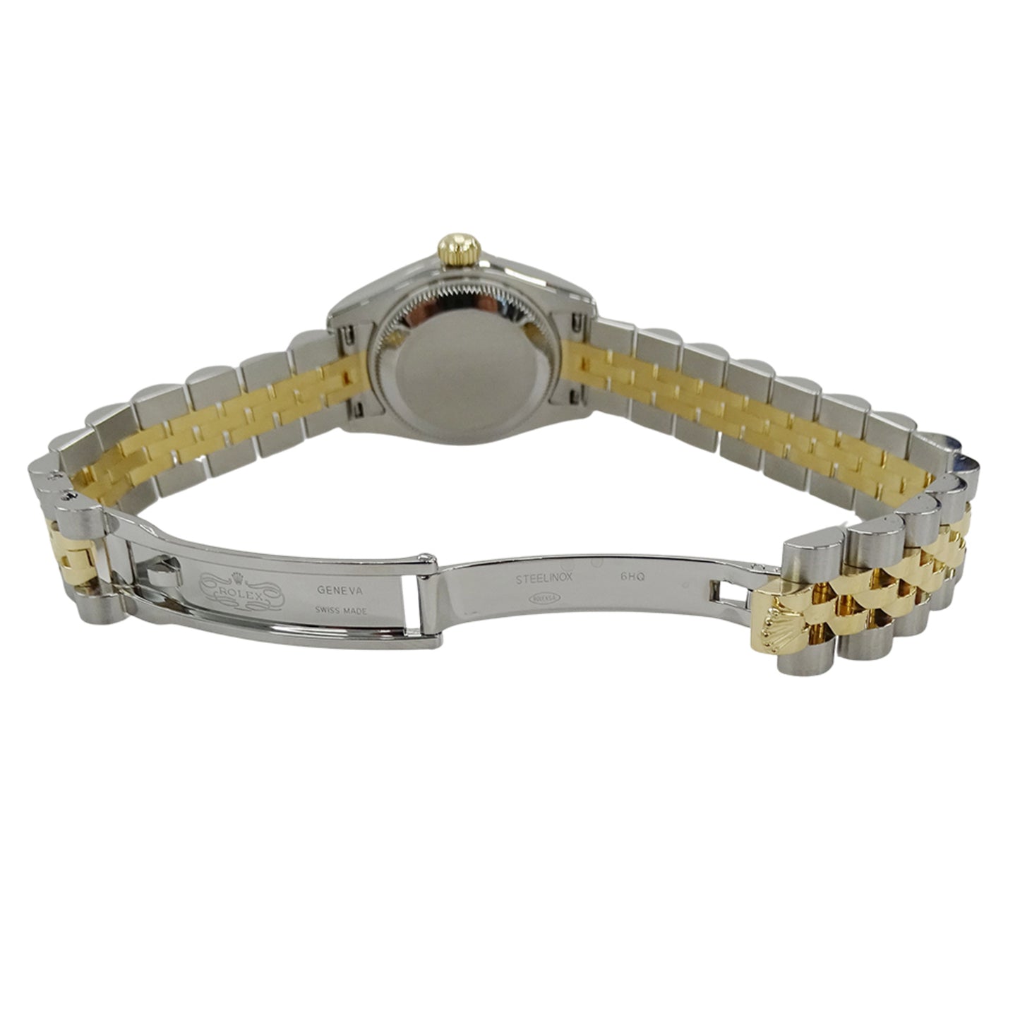 Rolex Datejust 179173NMR G-Series Women's Watch, Shell, Diamond, Ruby, Automatic, Stainless Steel, Gold, Yellow Polished