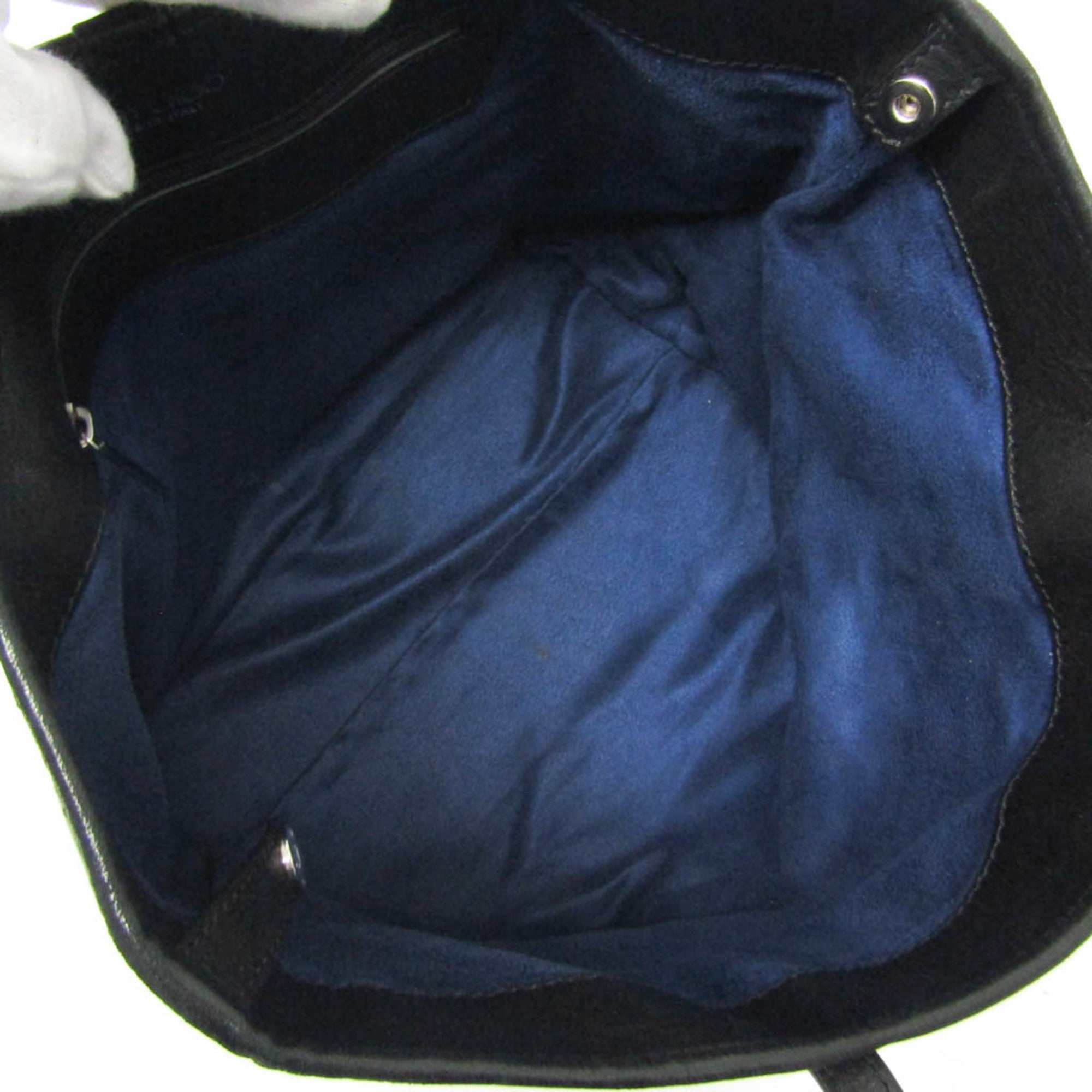 Jimmy Choo Women's Leather Studded Handbag Black