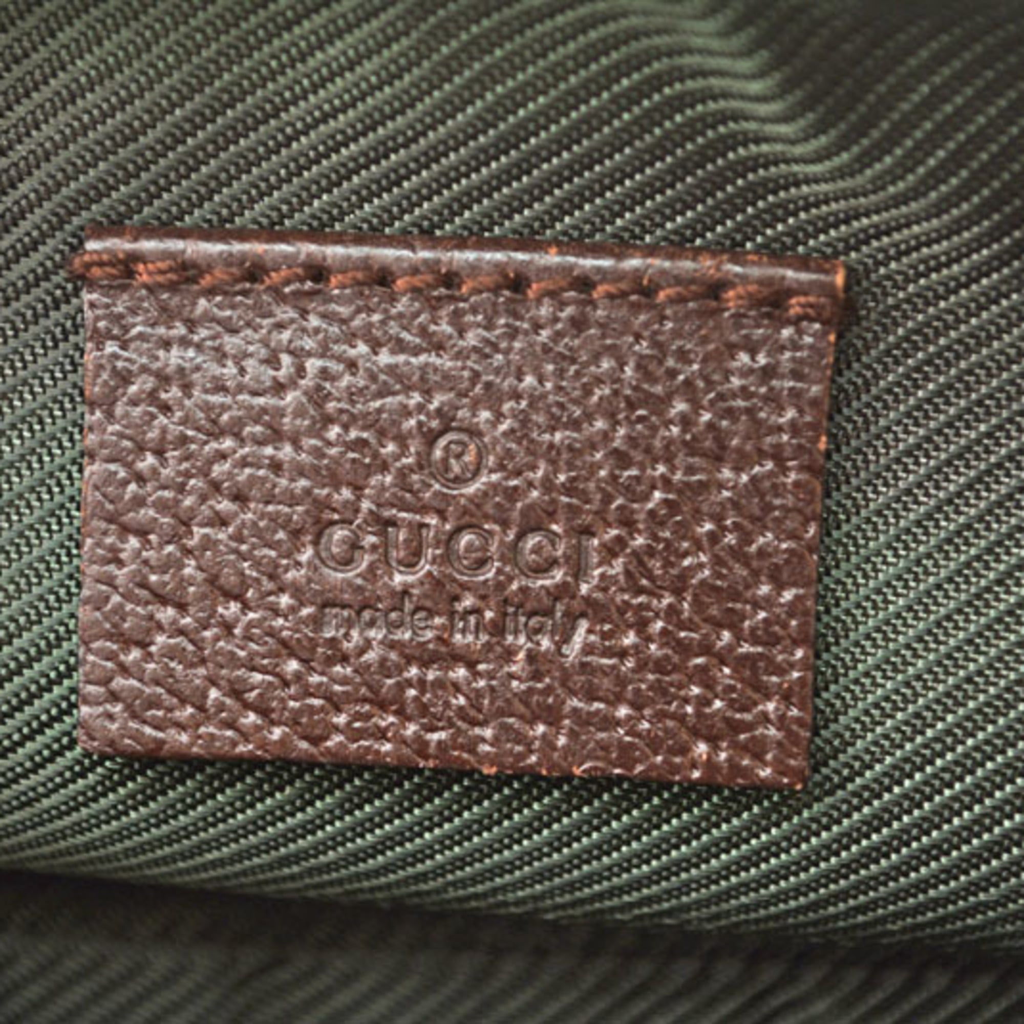 Gucci pouch, GUCCI GG canvas / brown beige, 29596 — Like New