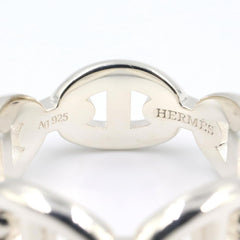 Hermes Chaine d'Ancre Enchainée Ring PM - Ring, Jewelry, Sterling Silver 925, Women's, Tone — New - Store Return