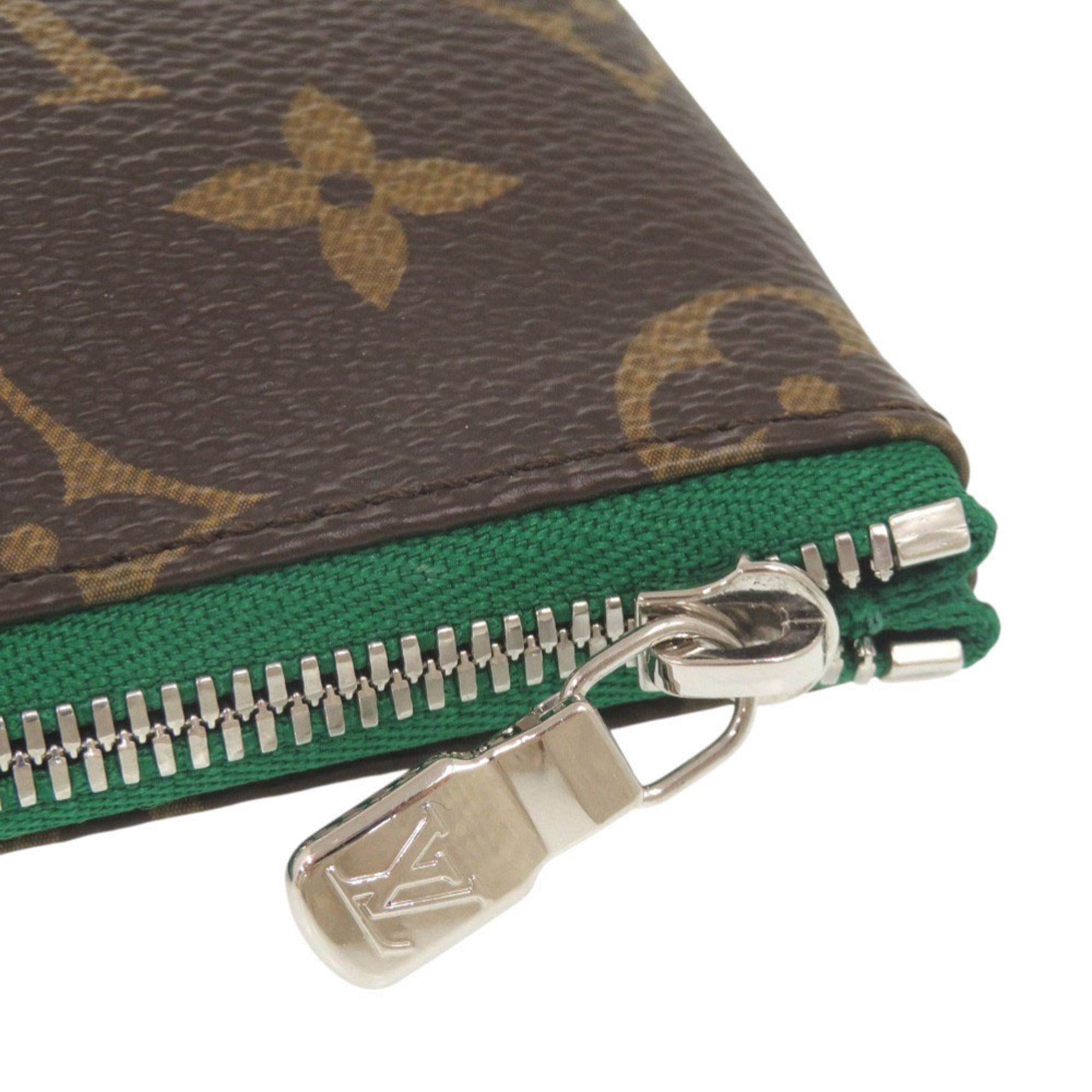 Like new Louis Vuitton Golf Accessory Pouch Monogram GI1298 Brown 0712 LOUIS VUITTON — Like New