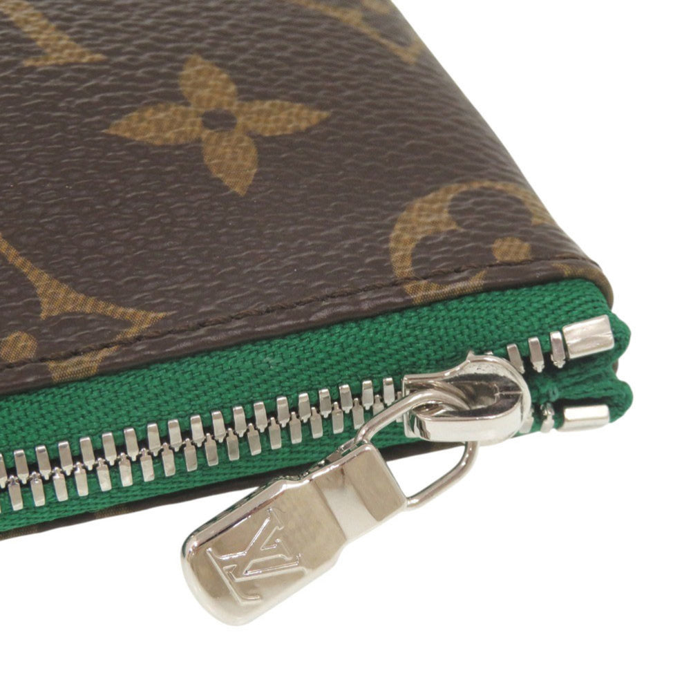 Like new Louis Vuitton Golf Accessory Pouch Monogram GI1298 Brown 0712 LOUIS VUITTON — Like New