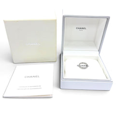 CHANEL J11387 PT950 Diamond Coco Crush 5P Ring with Certificate (June 2021) - Platinum, Size 44, Weight 3.5g Women's — Like New