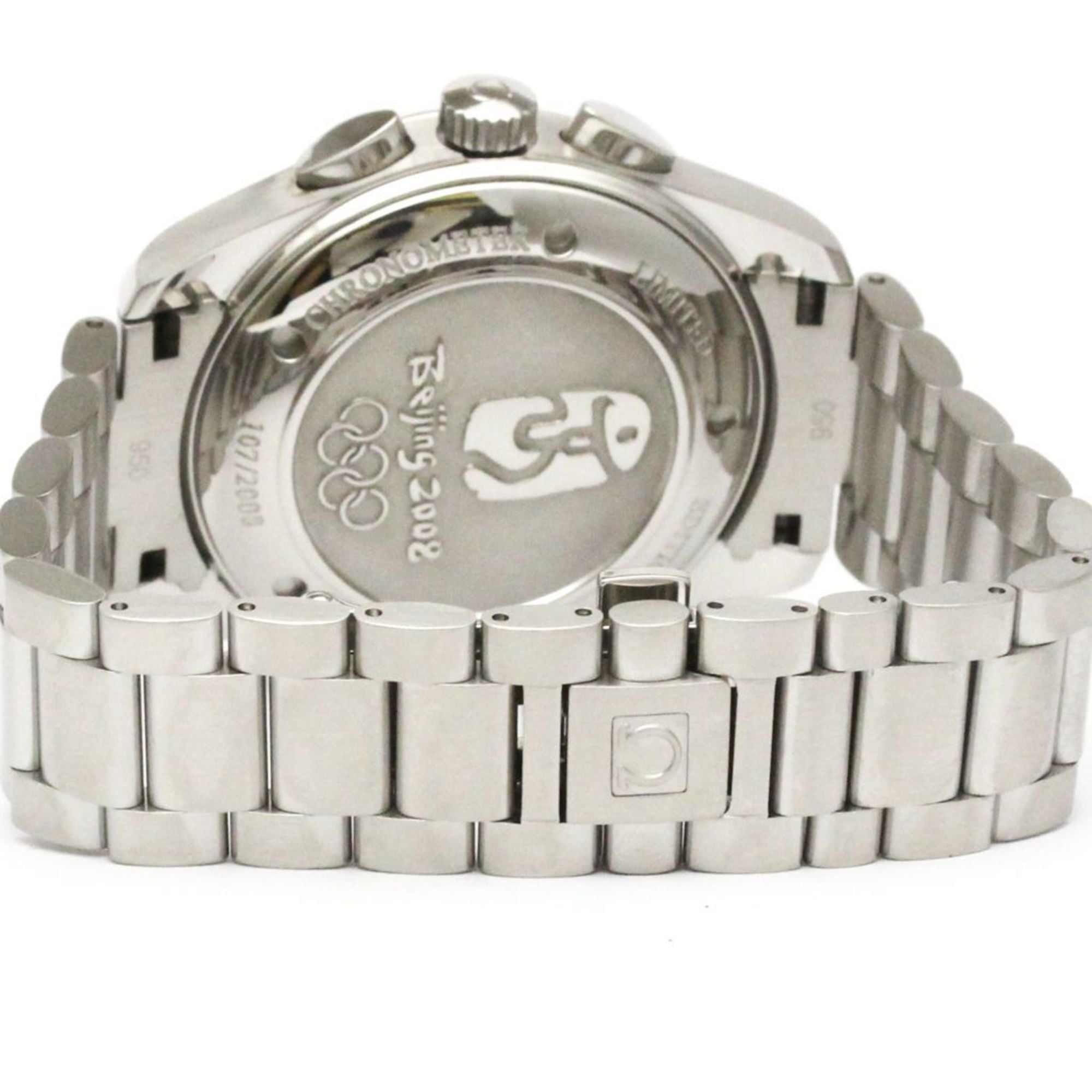 OMEGA Seamaster Aqua Terra Chronograph Beijing Olympic Watch 221.10.42.40.01.001 — Very Good