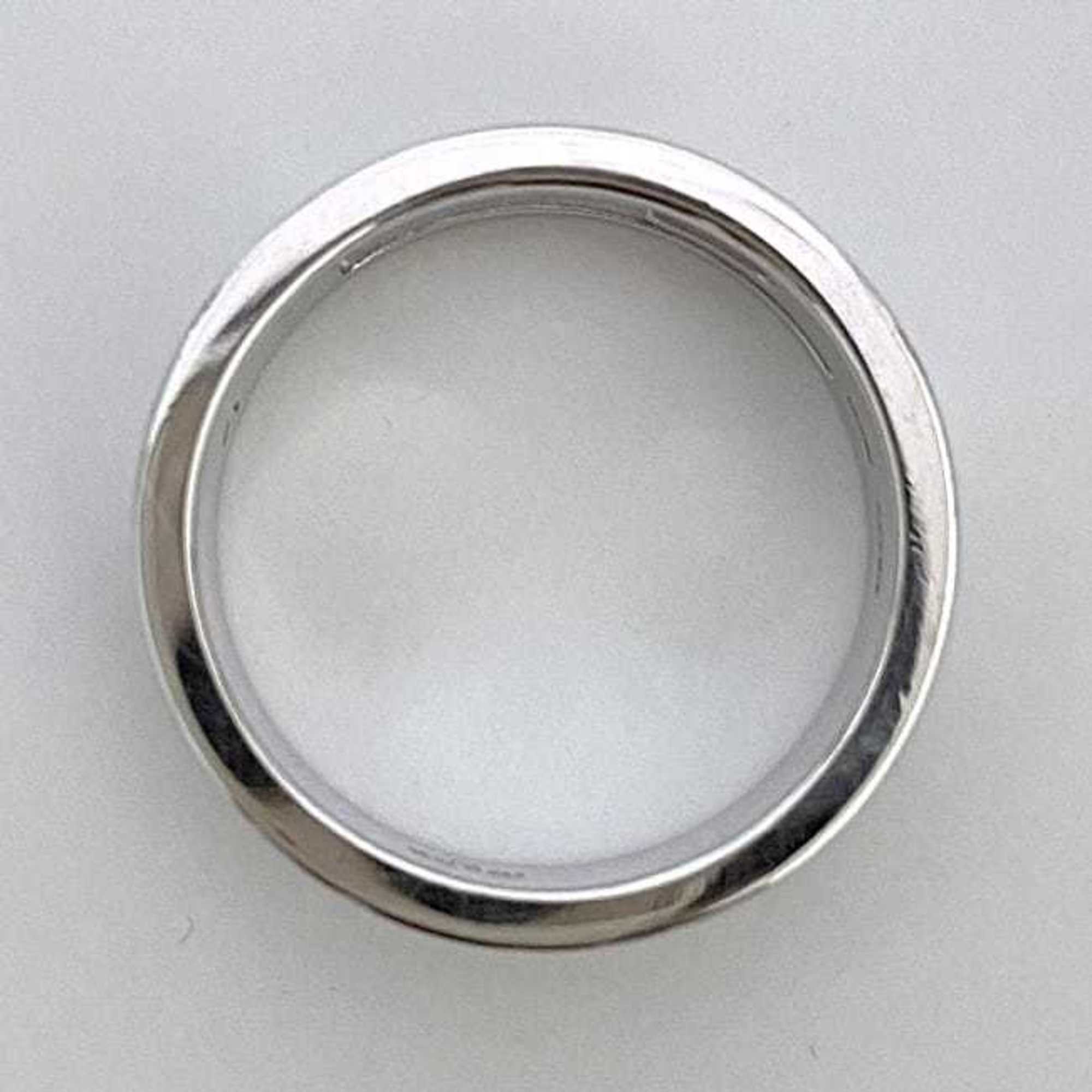 Gucci Branded Ring Silver G Cut 032661 09840 8106 ec-20394 Size 16 Ag 925 SILVER GUCCI — Like New