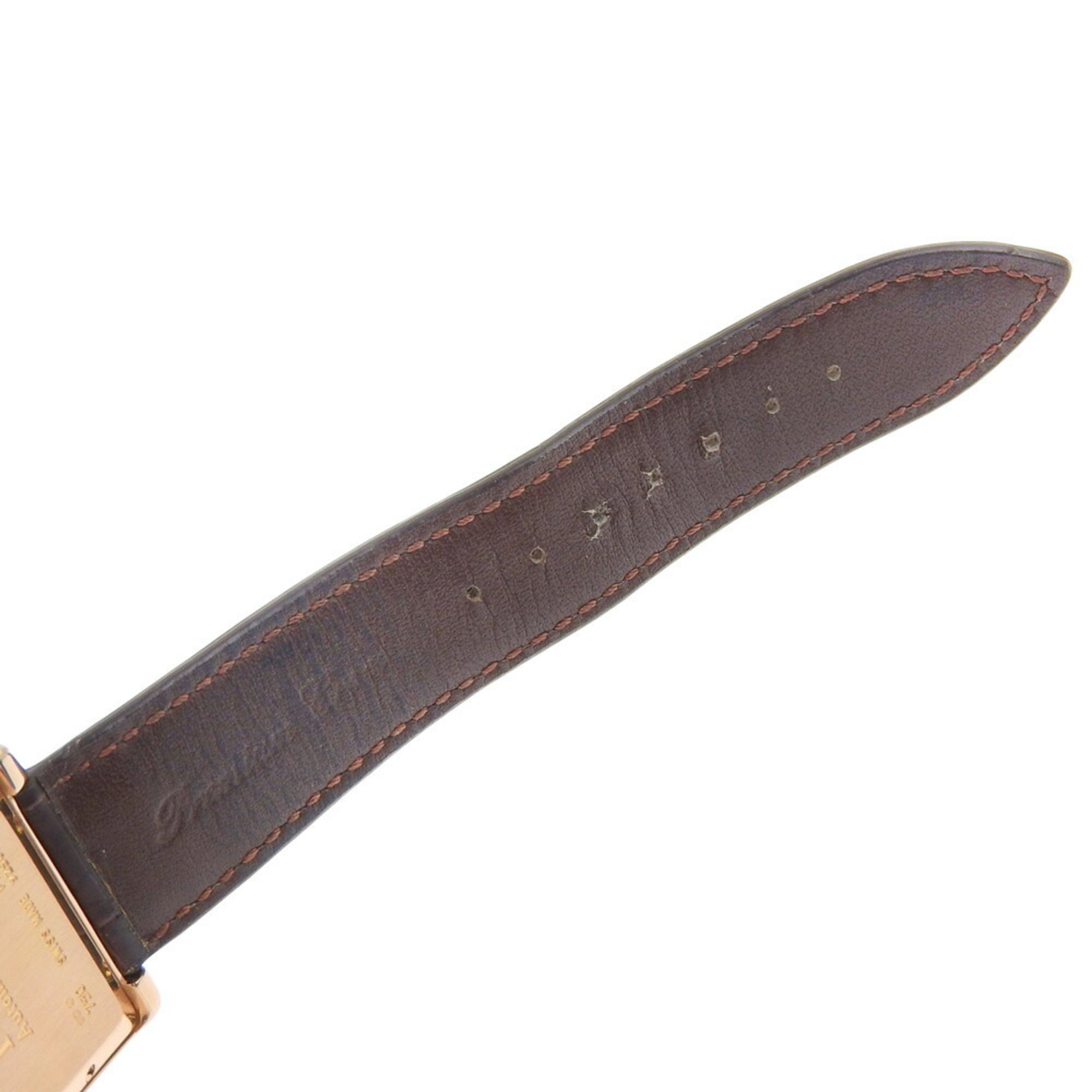 Piaget Rectangle à l'Anciennes XL G0A33062 Silver Dial 18K Pink Gold/Leather 2026/01 Automatic — Like New