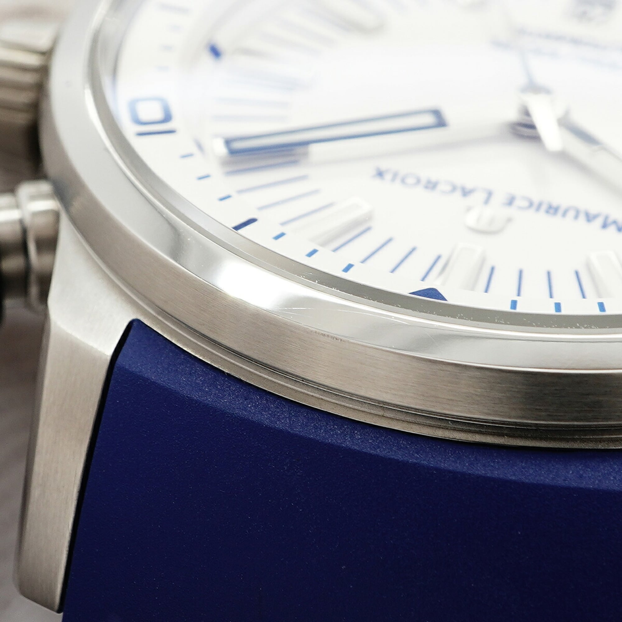 Maurice Lacroix Pontos S Diver PT6248 White Dial Men's Watch — Very Good