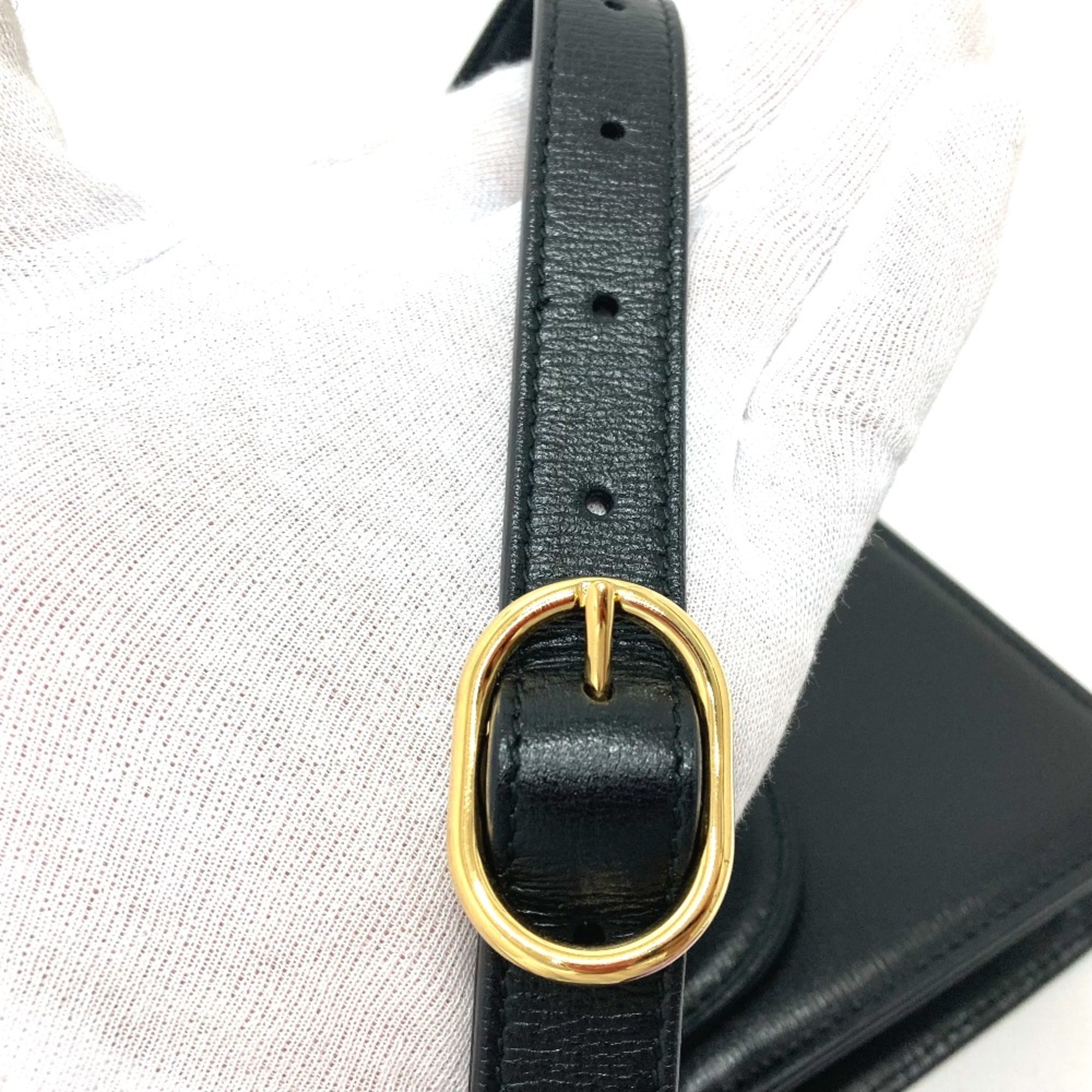 Gucci 589474 GG Marmont bag shawl Crossbody Shoulder Bag Black — Like New