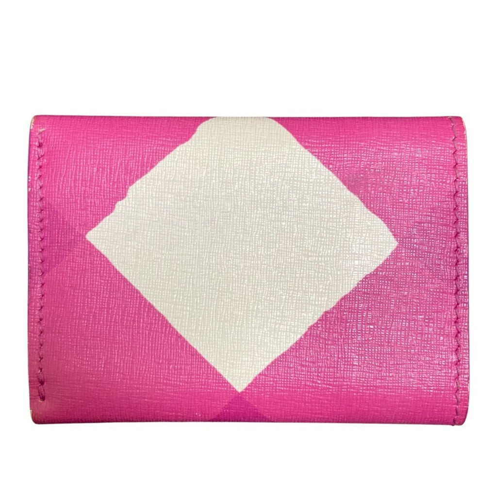 BALENCIAGA Paper Mini Wallet 410133 Pink Purple Women's