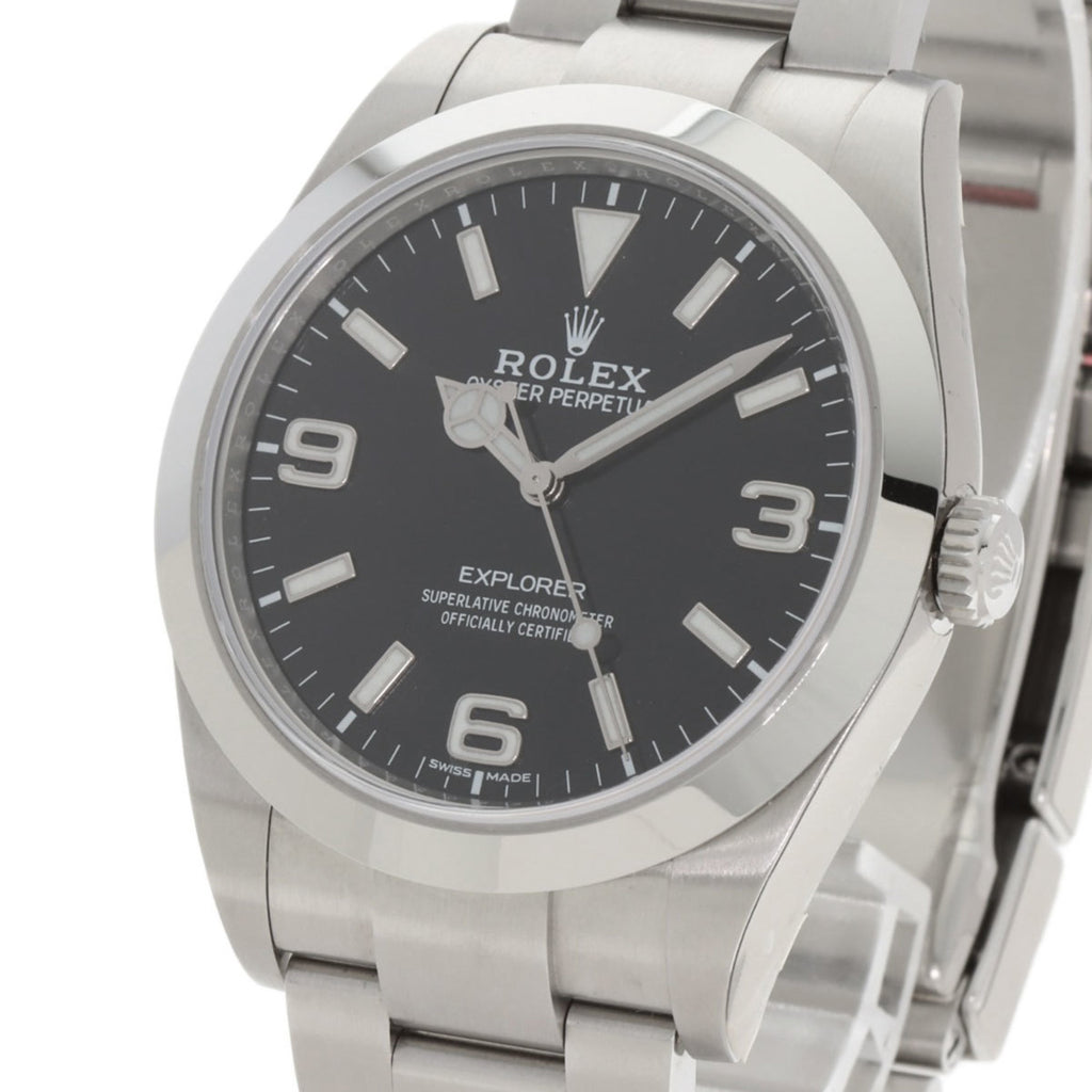 Rolex Explorer 1 Late Model 214270 Stainless Steel Men's Watch