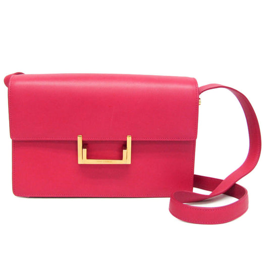Saint Laurent 318025 Women's Leather Shoulder Bag Pink