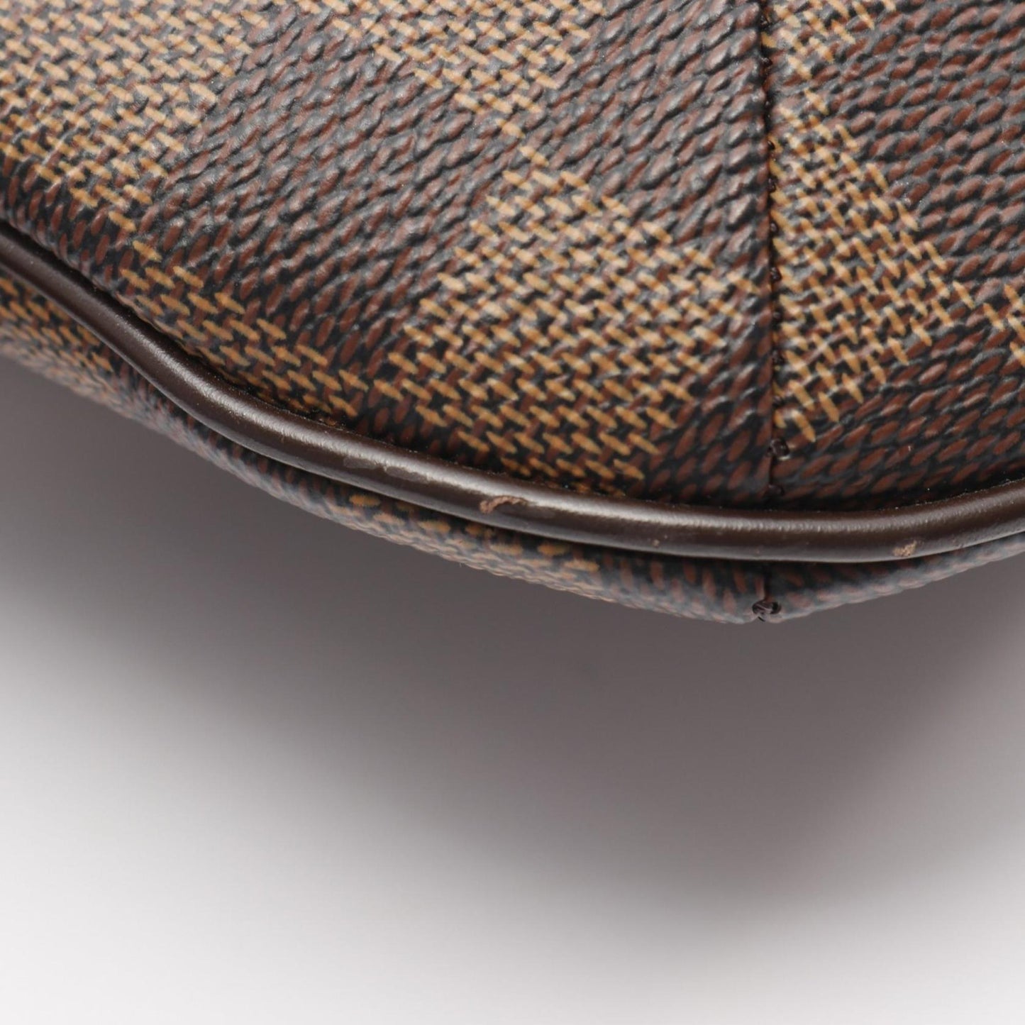 Louis Vuitton Bloomsbury PM Damier Ebene Shoulder Bag, Coated Canvas and Leather, Women's, Brown, N42251