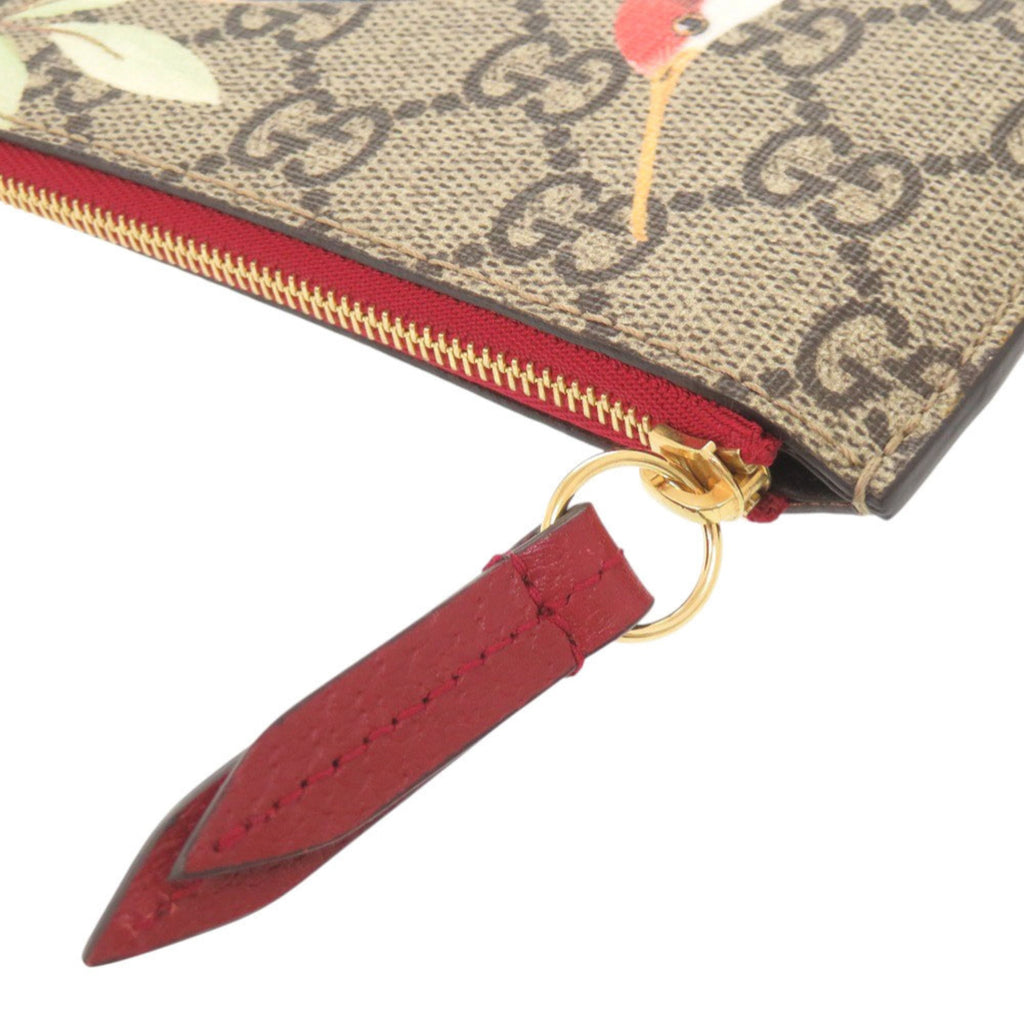 Like new Gucci Tian GG Supreme 424898 Beige Wallet/Coin Case 0188