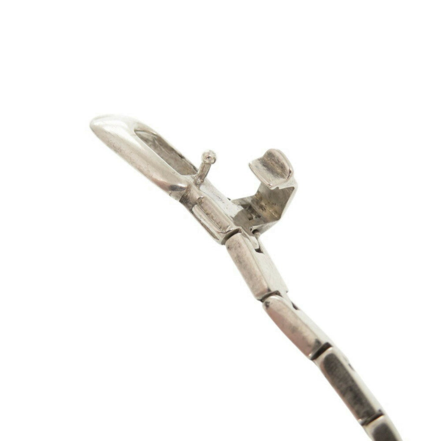 Gucci Belt Design Silver 925 Bracelet 0549GUCCI Men's