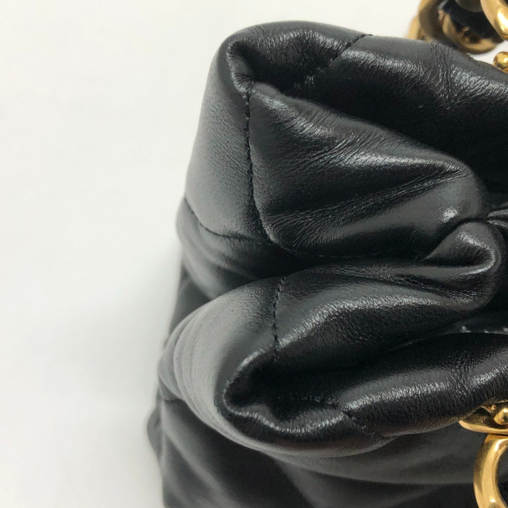 Chanel AS3502 CC Mark CC Chain bag Shoulder Shoulder Bag Black GoldHardware — Like New