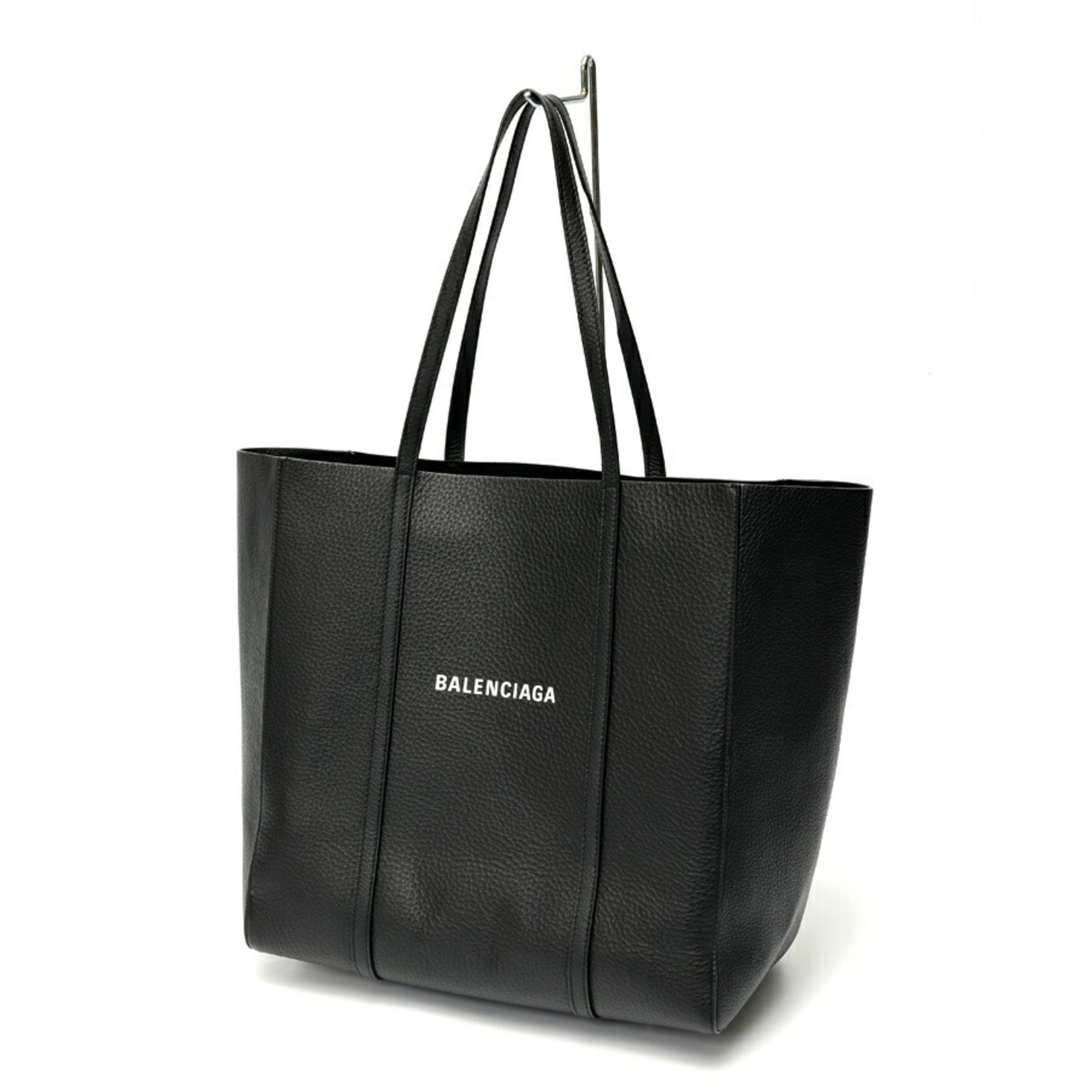 BALENCIAGA Everyday Tote S 551812 Leather Black E-158609