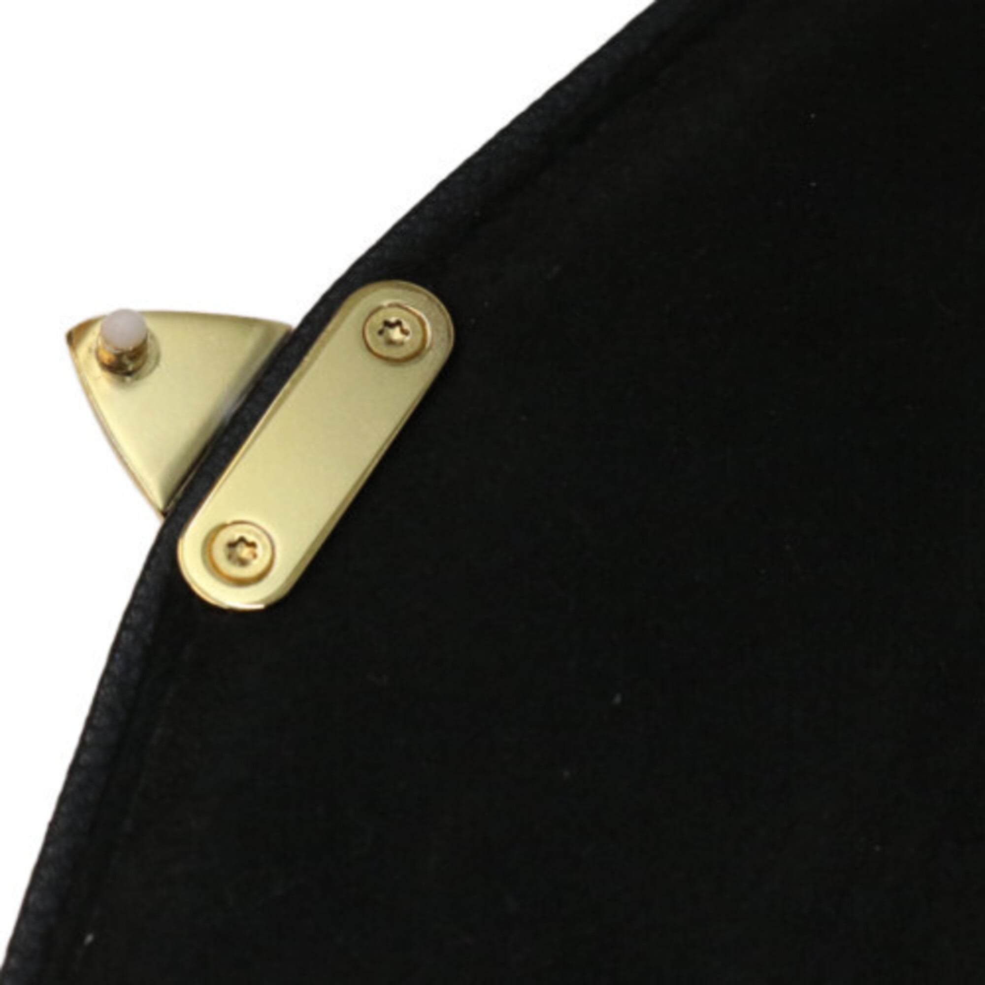 LOUIS VUITTON M48931 Empreinte Black Saint Germain PM Shoulder Bag, with Gold Hardware, Women's — Like New