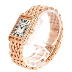 Cartier Tank Louis SM PG D WJTA0020 PG/RG Wristwatch, manual winding — Very Good