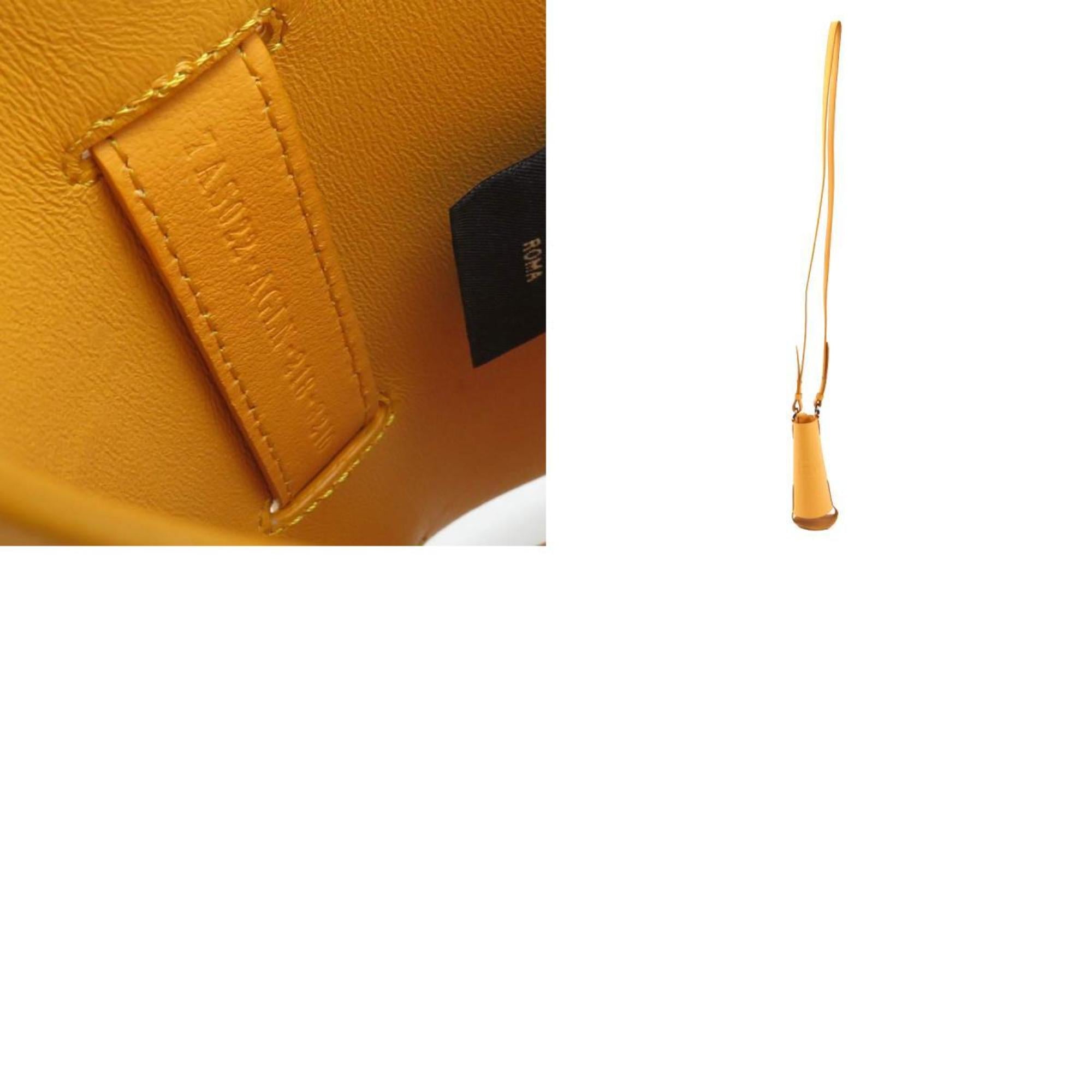 FENDI Bottle Holder Leather Orange Men's Women's 7AS022-AGLN 55878g