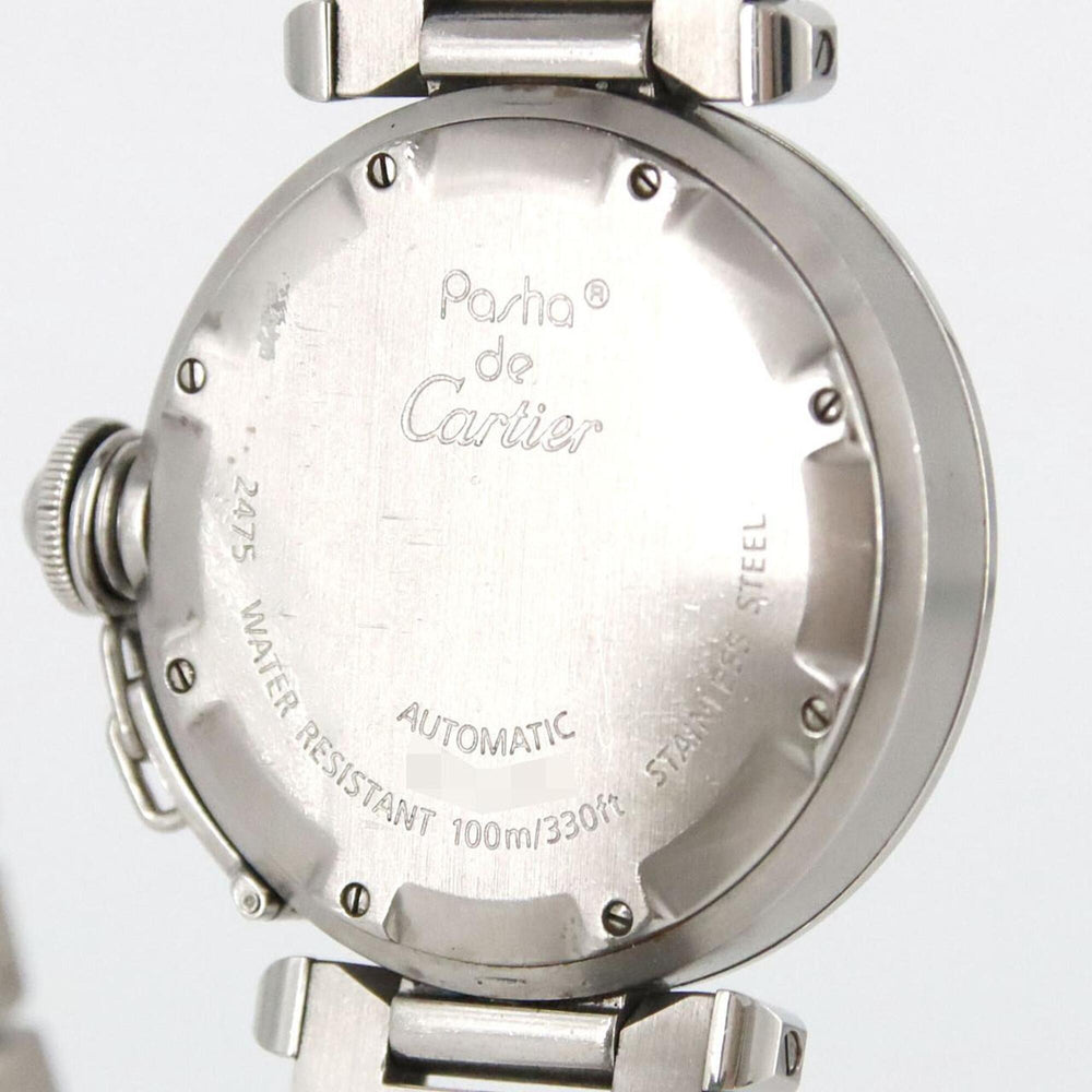 Cartier Pasha C Grande Date W31058M7 Stainless Steel Automatic Watch — Good