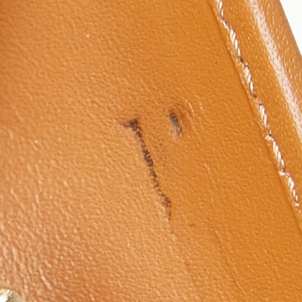 Celine Macadam Long Wallet Brown Leather Women's CELINE