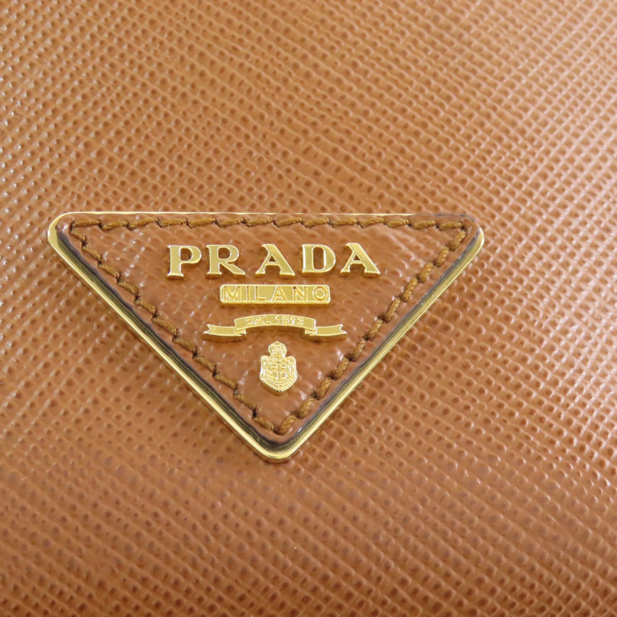 Prada 1BE032 Logo Hardware 2-Way Handbag PVC Women's PRADA