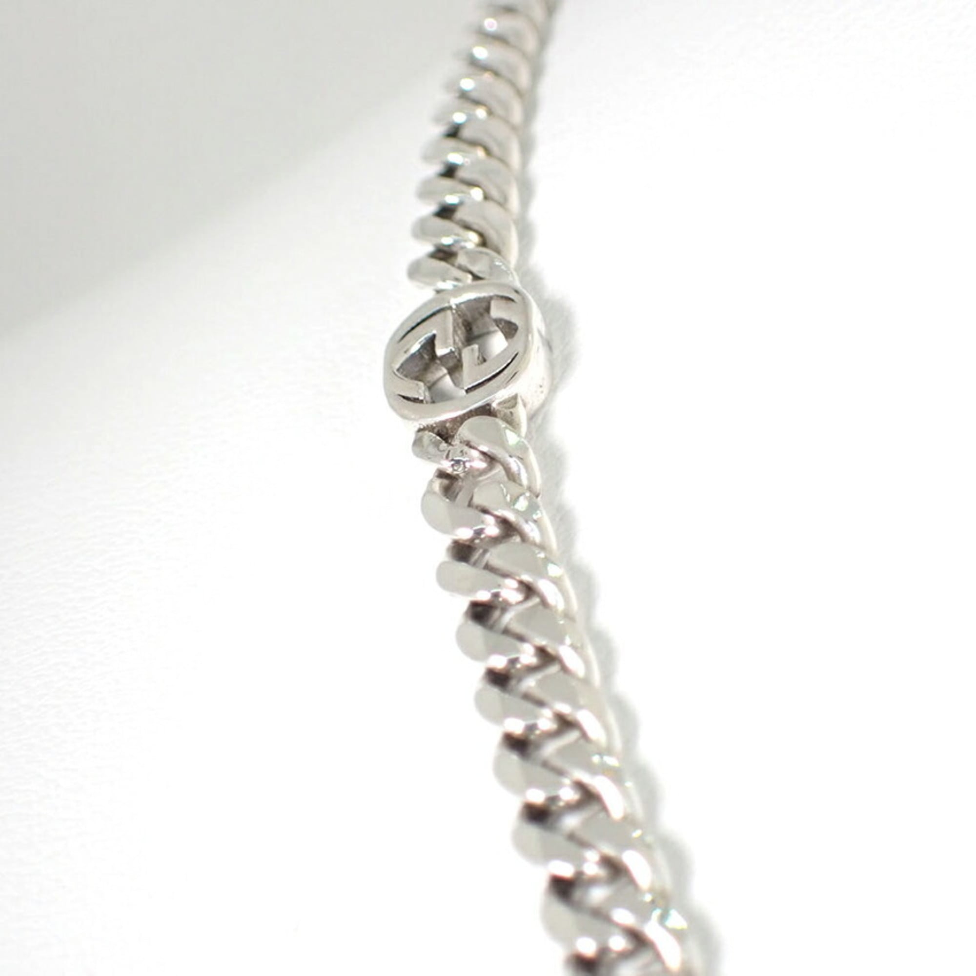 GUCCI 925 Interlocking G Pendant Necklace — Like New