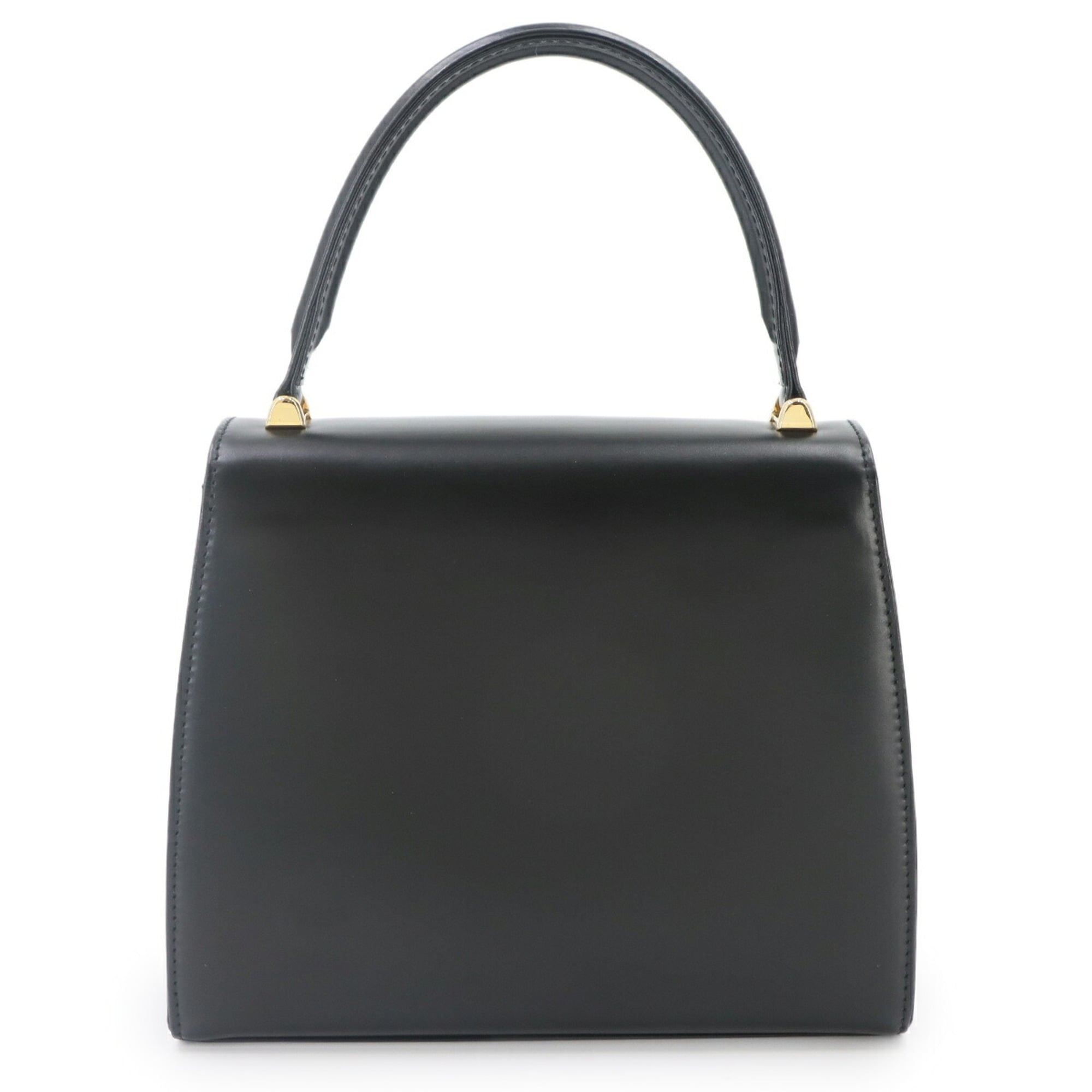 Louis Vuitton Opera Handbag, Leather, Noir (M63902), Black with Gold Hardware, Athens — Like New