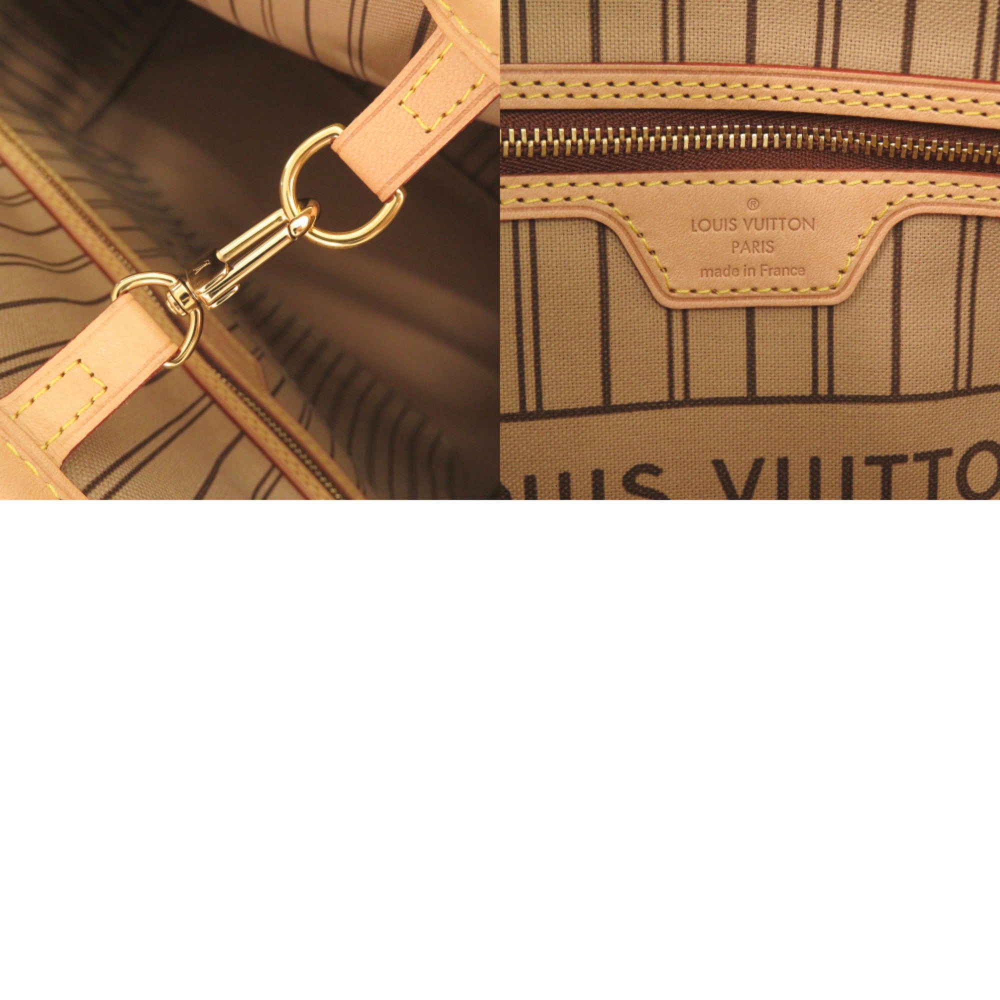 Louis Vuitton Neverfull GM Handbag with Pouch, Monogram M40990 Tote Bag LV 1668 LOUIS VUITTON — Like New