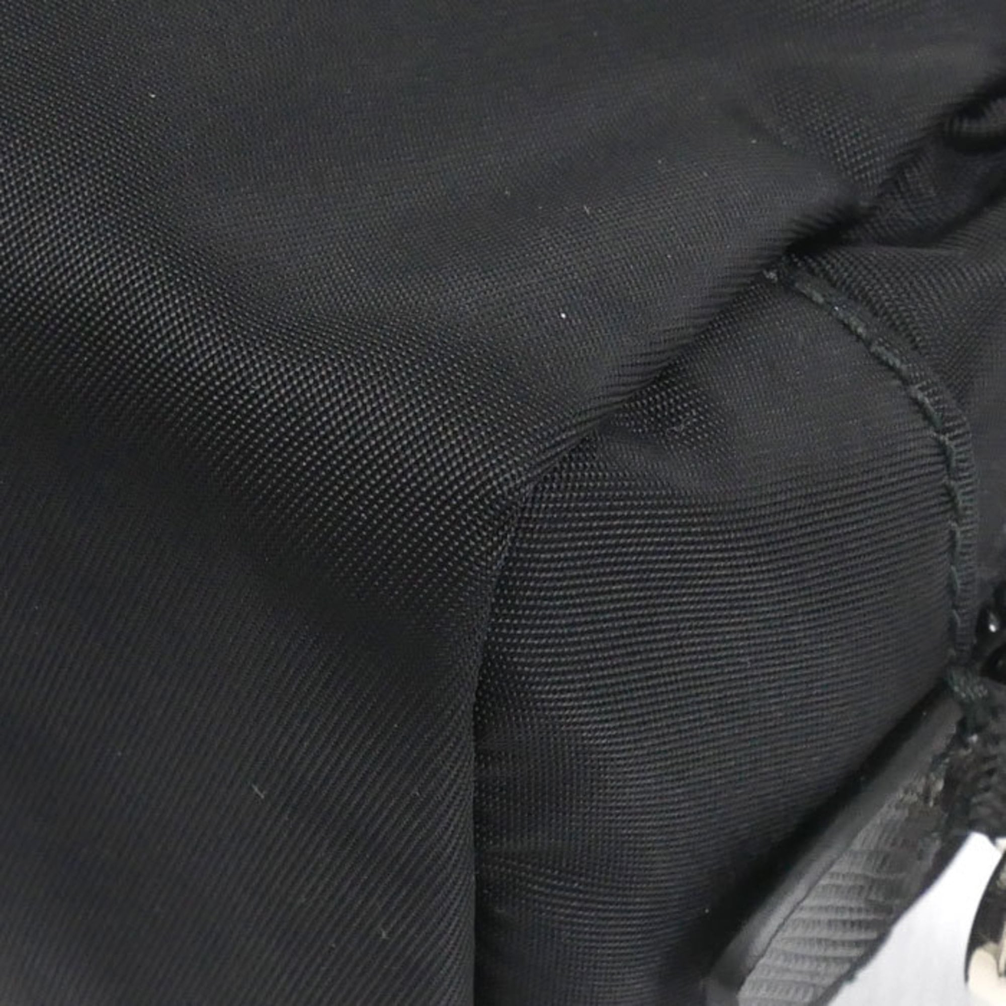 PRADA Tessuto Triangle Pouch, Black, 1NE175 R067 F0002, Women's