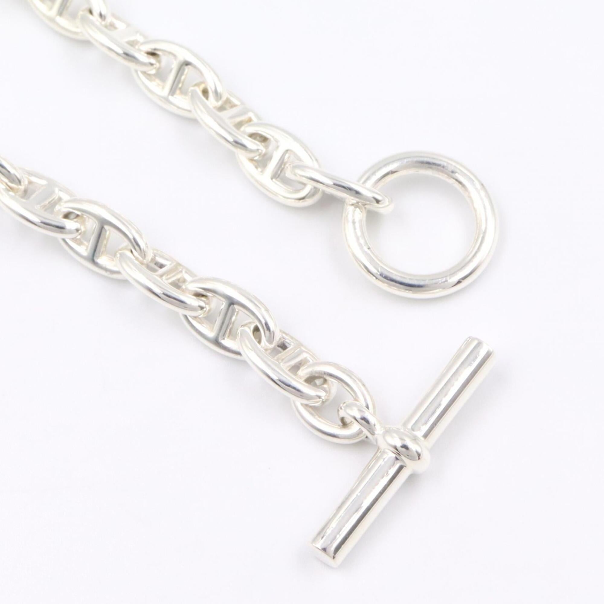 Hermes Chaine d'Ancre TPM 24-link bracelet, sterling silver (925), women's, tone — Like New