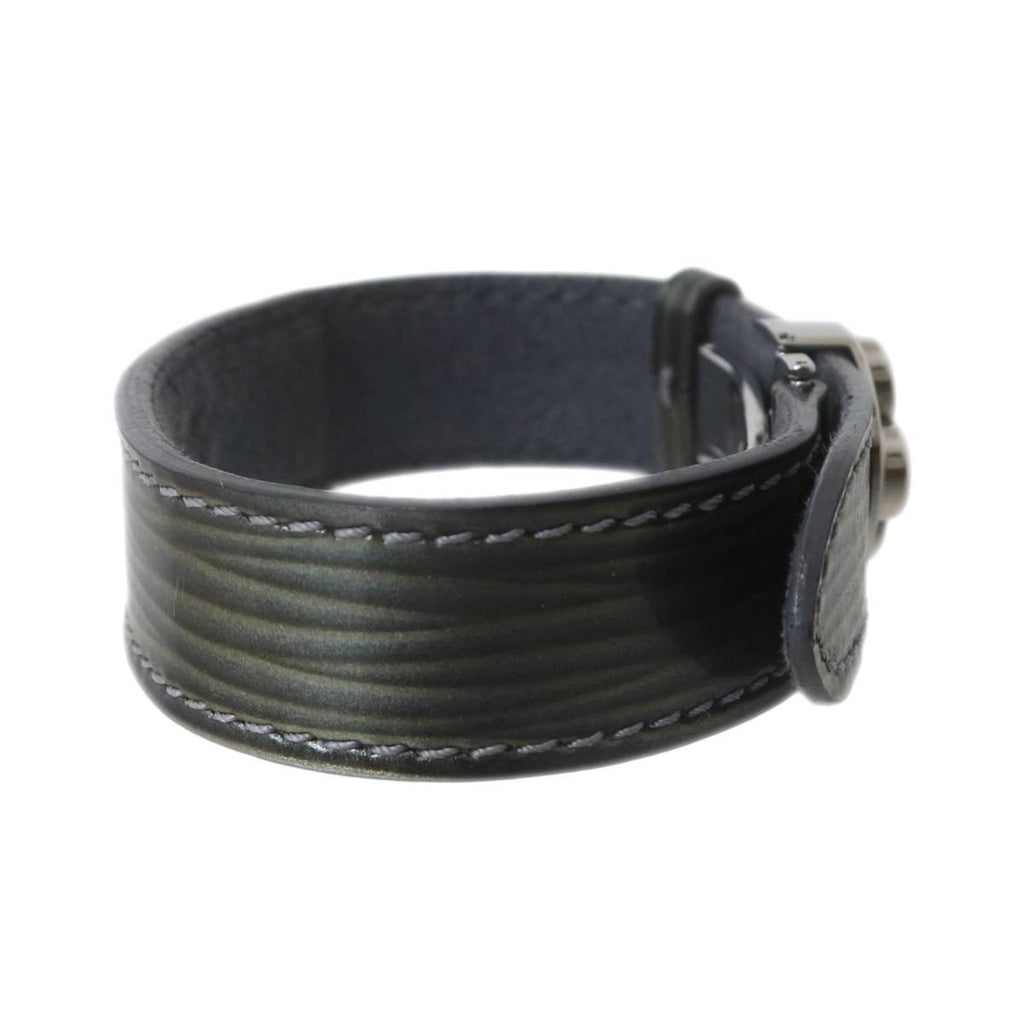 LOUIS VUITTON Good Luck Bracelet Cyber Epi Green M99083 SN0999