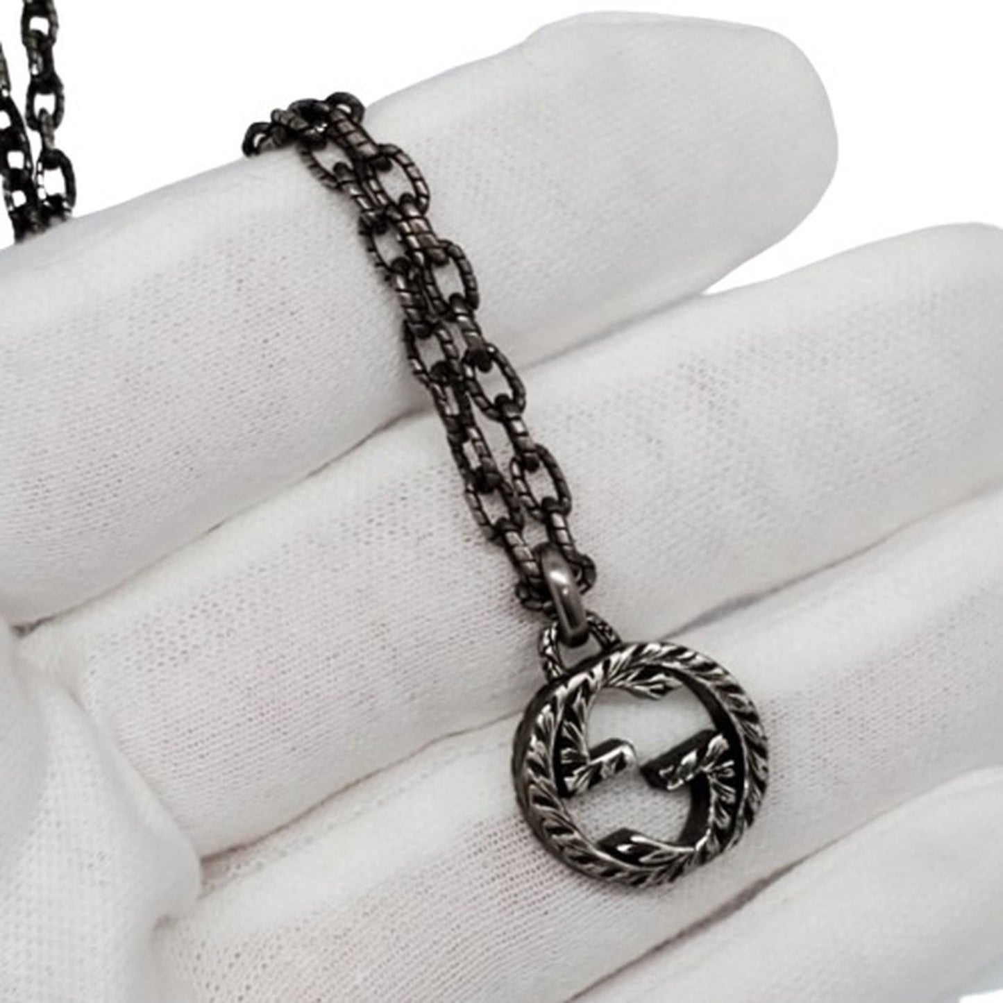 GUCCI Gucci Interlocking G Necklace Ag925 Silver Men's Women's Kaizuka Store IT4AYNH7ZP8E RK2004D