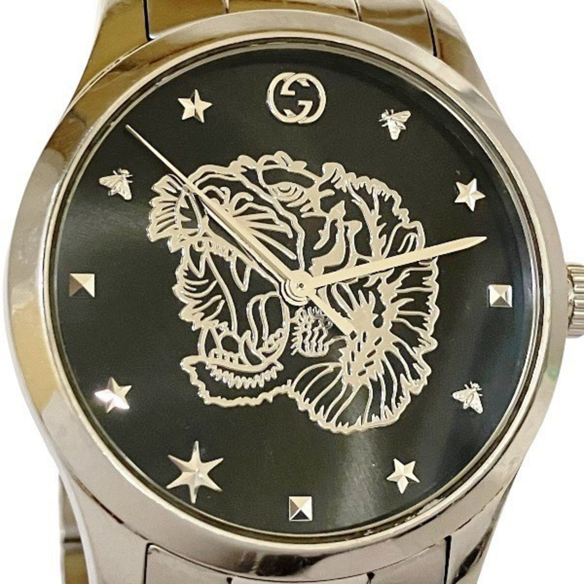 Gucci GUCCI G-Timeless 126.4 Quartz Tiger Watch Men's — Good