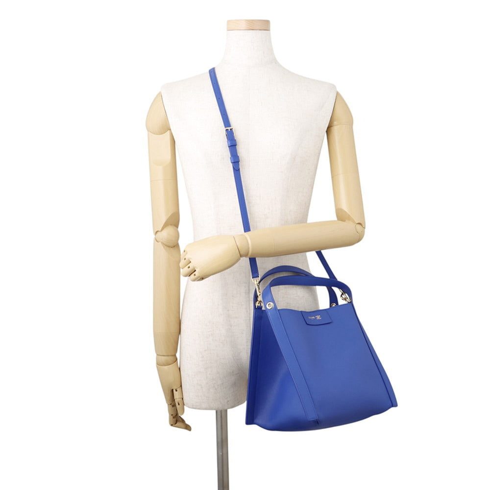 Celine Cubo 124182 Leather Handbag, CELINE 2-way Shoulder Bag, Women's — Like New