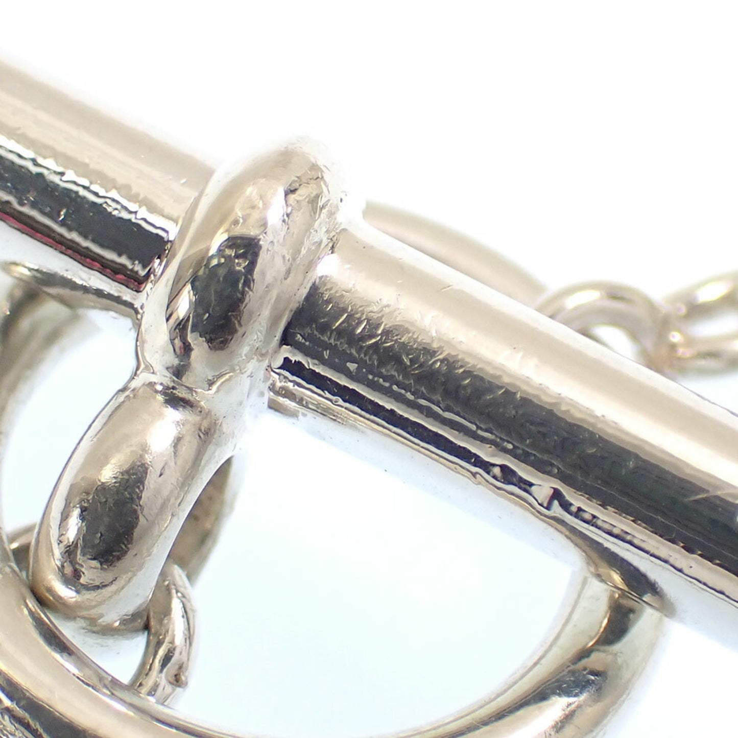 Hermes Hermès Farandole Bracelet for Women, SV925, 24.8g, Silver, Chaine d'Ancre, A2246171